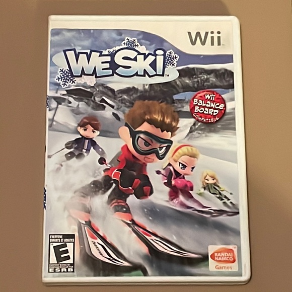 Wii Nintendo - We Ski - 2008 Bandai Namco Games - Picture 1 of 9